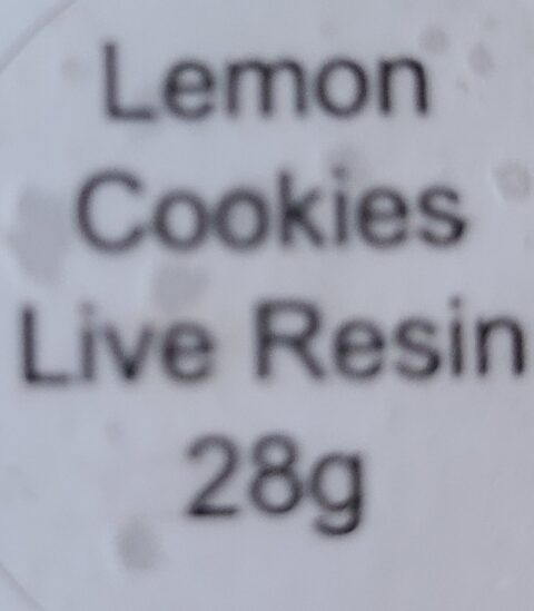 LEMON COOKIES "LIVE RESIN"