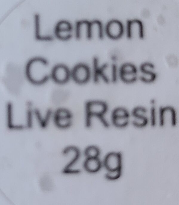 LEMON COOKIES "LIVE RESIN"
