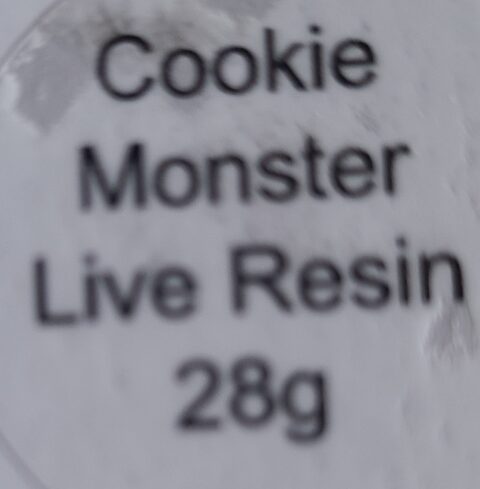 Cookie Monster "LIVE RESIN”