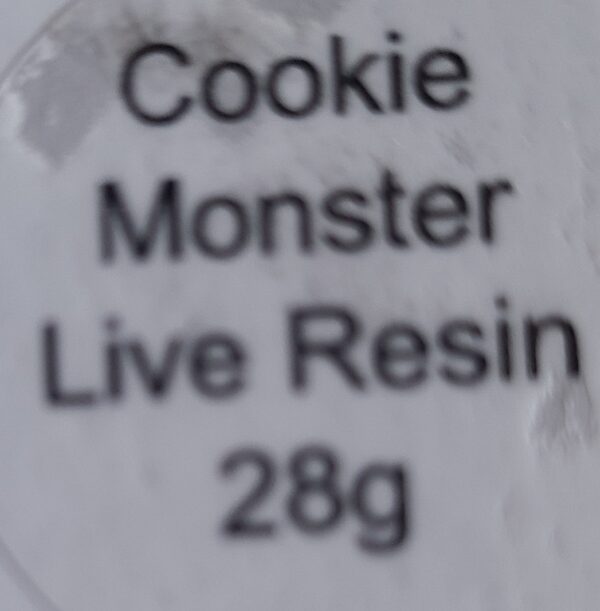 Cookie Monster "LIVE RESIN”